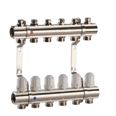 Flowmetre olmadan pirinç manifoldu