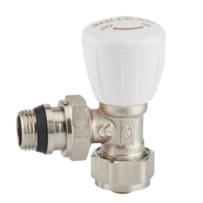 PEX borusu için radyatör açısı valfi